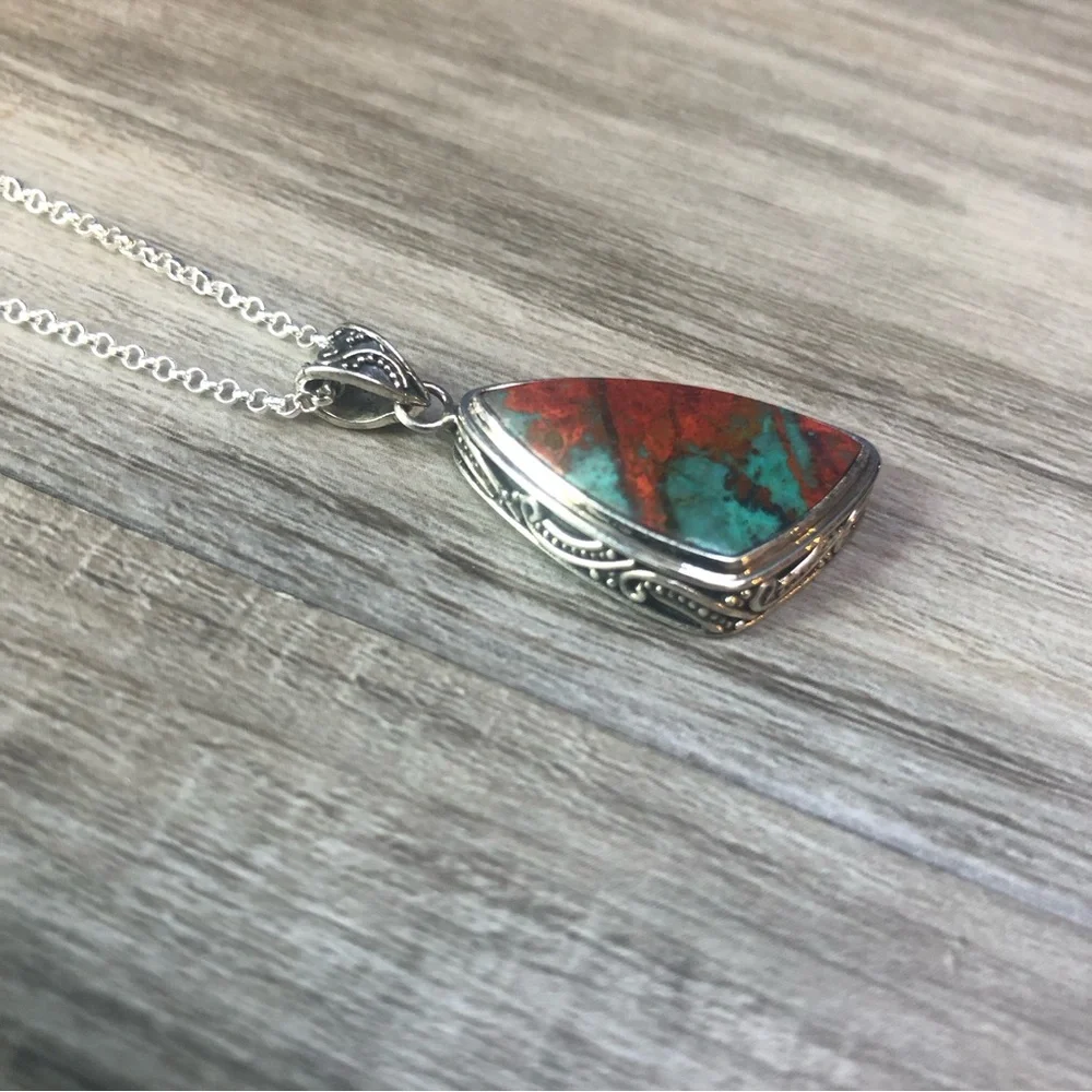 Sterling Sonoran Sunset Necklace - Picture 4 of 12